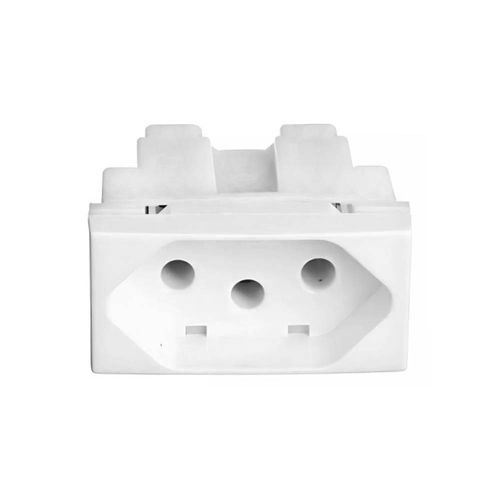 Tomada 2P+T 20A 250V Branco - Alumbra